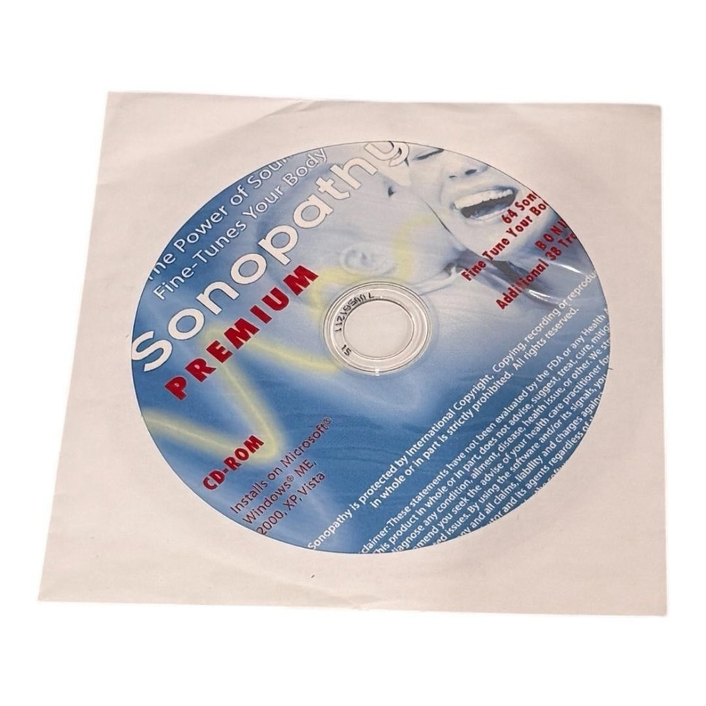 Sonopathy Premium CD-ROM 64 Songs + 38 Bonus Tracks Windows ME/2000/XP/Vista
